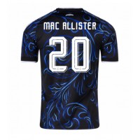 Stroje piłkarskie Argentyna Alexis Mac Allister #20 Koszulka Wyjazdowej MŚ 2026 Krótki Rękaw
